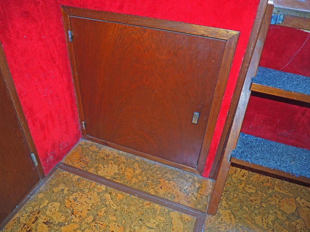 Cabine arri&egrave;re, H&eacute;bergements